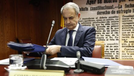 Zapatero se ha convertido en el primer expresidente español en declarar ante al Audiencia Nacional 2 Zapatero