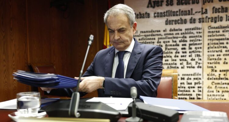 Zapatero se ha convertido en el primer expresidente español en declarar ante al Audiencia Nacional 1 Zapatero