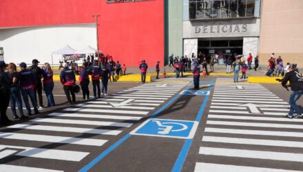 Alcalde Di Martino: «La ciudad tendrá más pasos peatonales como el que une centros comerciales Cima y Gran Bazar» 5 Di Martino