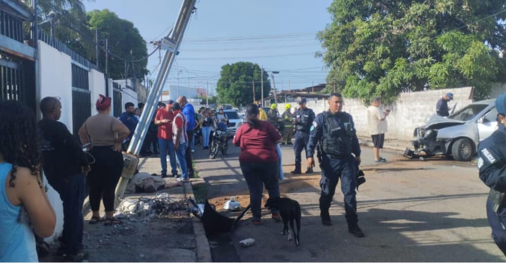 ¡Cuando toca, toca! Le dio un infarto manejando y murió al chocar contra un poste en Maracaibo 3 ZV67Of8M muerto de un infarto 1000x520 1 1