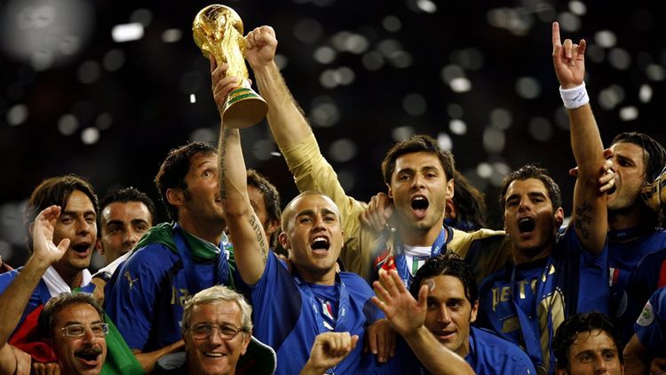 Estos son los países que han ganado el Mundial de fútbol desde 1930 19 italia campione del mondo in germania nel 2006