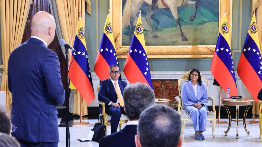 General Electric también viene a Venezuela a trabajar en el SEN y prometen mejoría en 12 meses 2 presidenta e delcy rodriguez firma acuerdo estrategico con la empresa general electric 62794