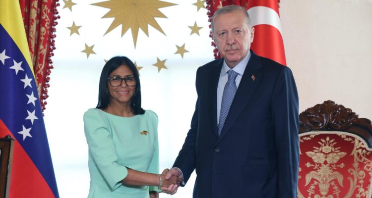 Erdogan y Delcy Rodríguez se reúne en Estambul 1 Rodríguez