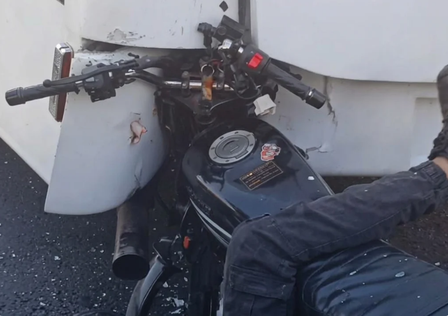 Choque en el distribuidor La Chinita dejó un motorizado muerto y un lesionado 2 Accidente de moto2