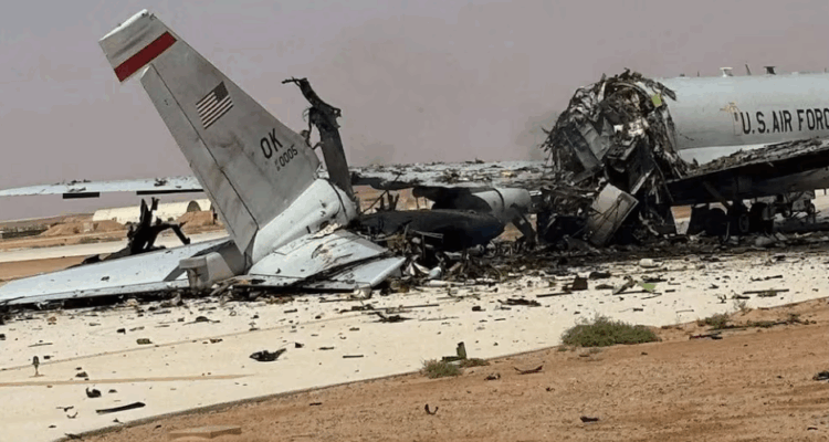 Irán asegura ver destruido aviones gringos en tierra en ataque a base en Jordania 1 Irán