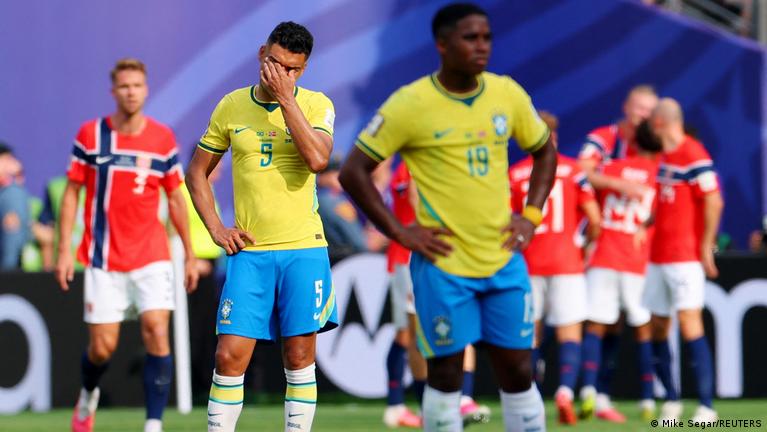 El vikingo Haaland liquidó a Brasil 2 Brasil
