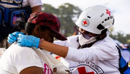 Cruz Roja está muy atenta con los cuidados psicológicos de los afectados por los terremotos 2 Cruz