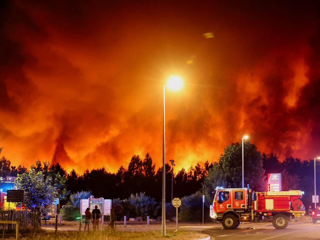 Francia confirmó nueva ola de calor que podría complicar los incendios 2 Calor ola Francia