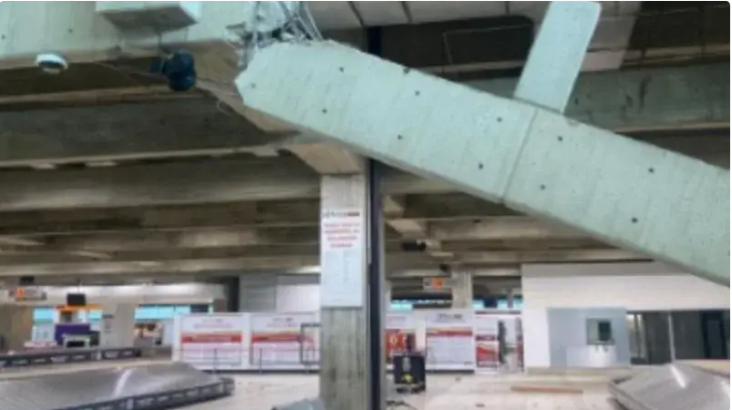 Inspeccionan el aeropuerto de Maiquetía para reabrirlo a la brevedad 2 Danos en Maiquetia