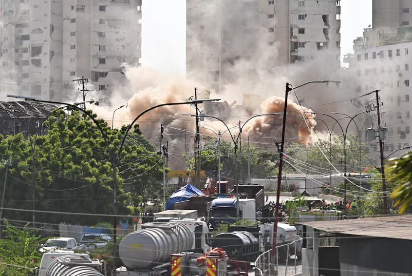 Demolieron el primer edificio de La Guaira por riesgos estructurales 2 Destruido