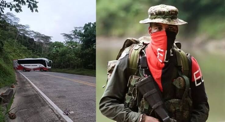Al menos 39 personas secuestradas por el ELN en departamento de Chocó, Colombia 1 ELN