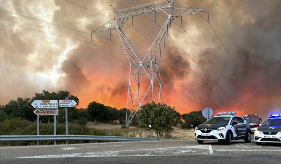 Europa afectado por incendios