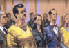 Filtraron bocetos de Cilia Flores y Maduro durante audiencia de ayer en Nueva York 7 Maduro