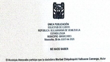 Solicitud de Ejido al municipio Maracaibo por parte de Maribel Chiquinquirá Valbuena Camargo 2 N9k0AEtw SOLICITUD DE EJIDOS