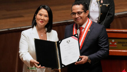 Keiko Fujimori recibió las credenciales como presidenta electa de Perú 3 Fujimori
