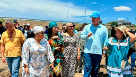 ¡Al fin lo lograron! Reubicaron a las 117 familias yukpas que habían apropiado del distribuidor de la C1 1 Yupas