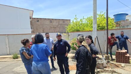 Polimaracaibo atendió denuncia por instalación no autorizada de un portón en Monte Claro 2 Polimaracibo