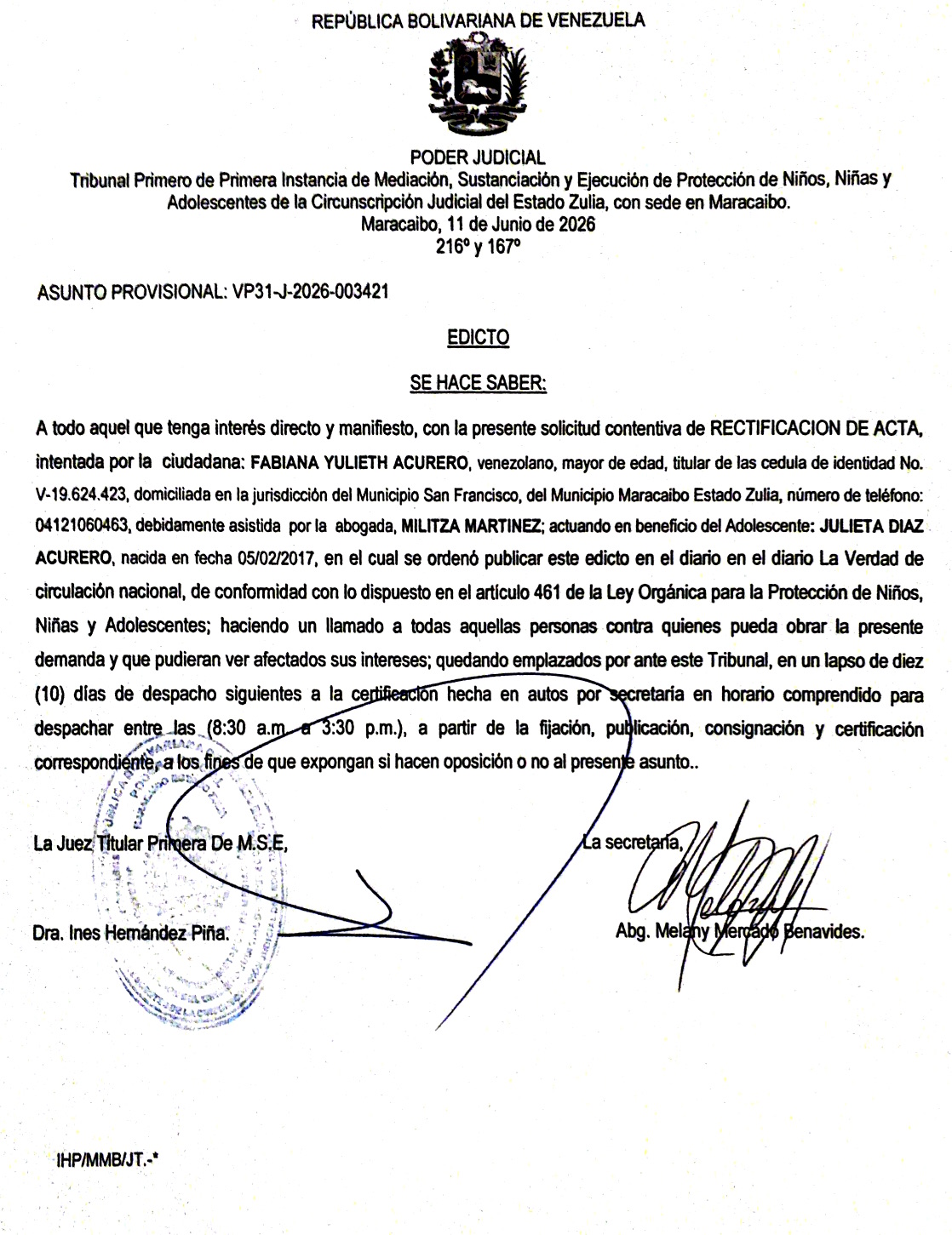 Rectificacion