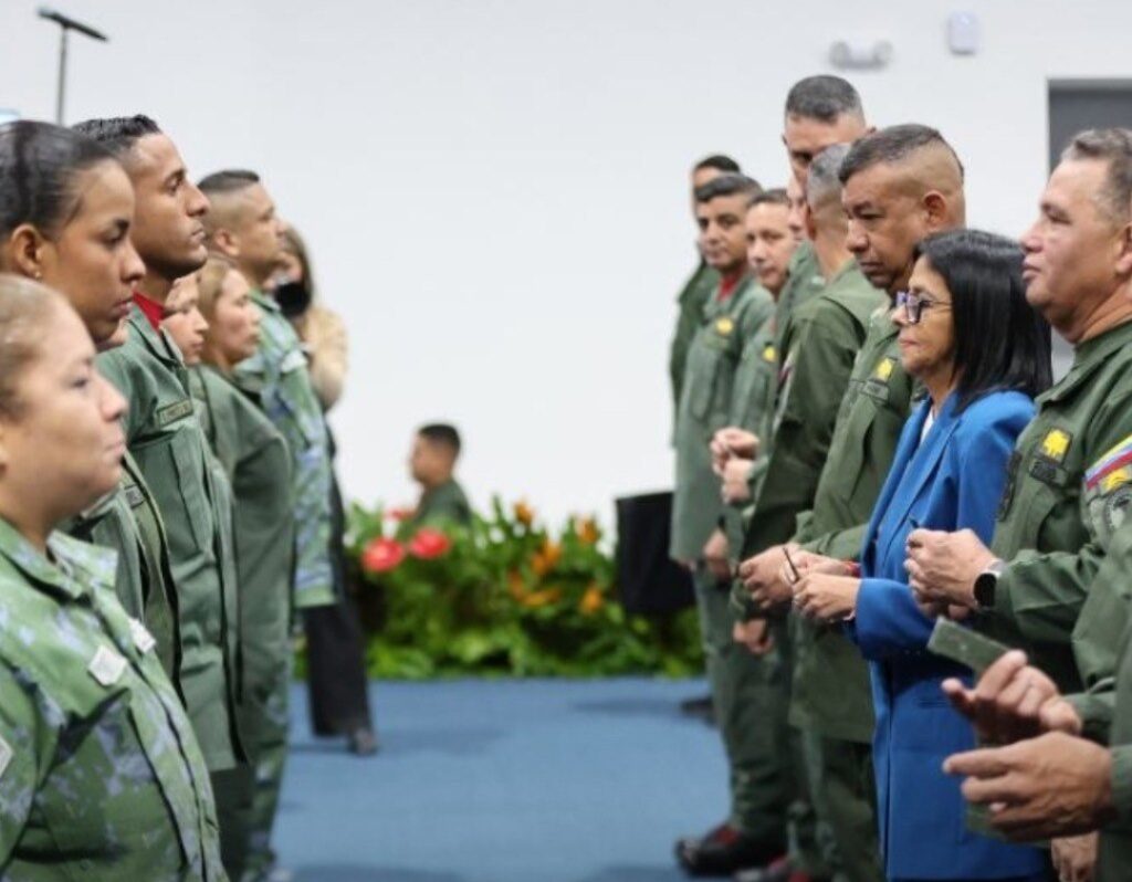 La presidenta Delcy Rodríguez ascendió 58 oficiales a diferentes grados del generalato 2 Screenshot 20260724 105959