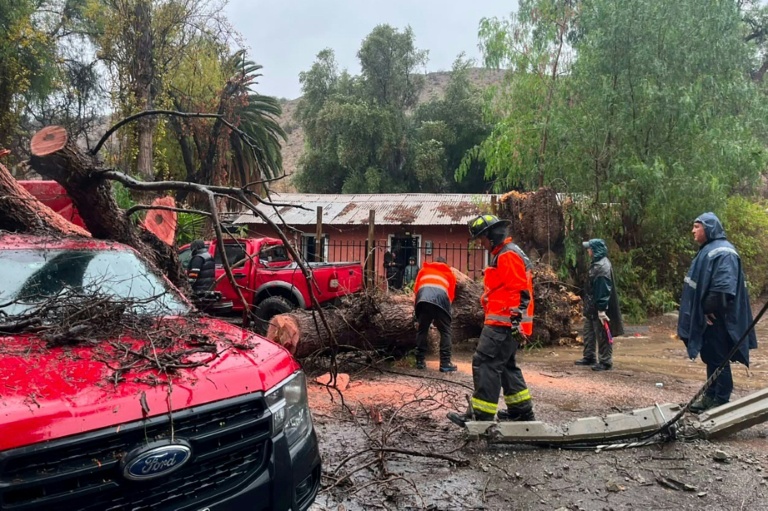 Aumentó a 13 los fallecidos por el temporal en Chile 2 Temporal Chile