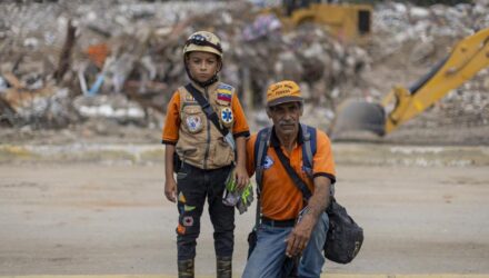 El «topito» venezolano salvó dos mascotas tras los terremotos 1 Topito
