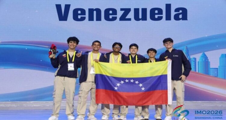 Venezolanos destacan en la Olimpiada de Matemáticas en China 1 Venezolanos