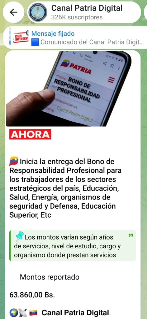 Cayendo los bonos Ingreso Integral de los Trabajadores y de Responsabilidad Profesional 3 WhatsApp Image 2026 06 30 at 1.36.31 PM e1782841862394
