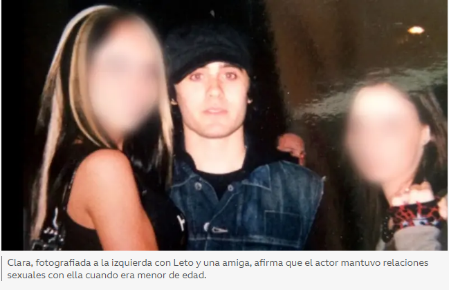 Jared Leto fue acusado por cuatro mujeres de abusarlas sexualmente cuando eran adolescentes 5 clara