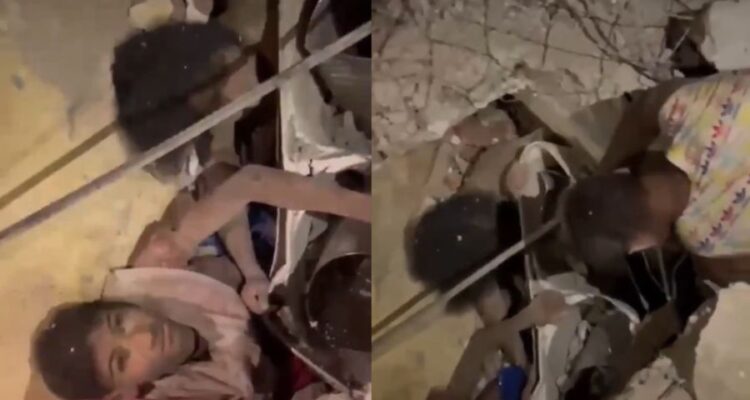 El milagroso rescate de una familia que quedó atrapada 11 días bajo los escombros 1 Rescate