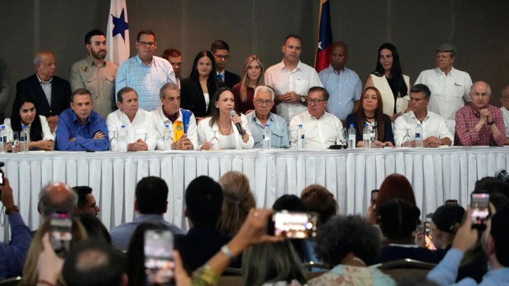 Una María Machado desconcertada sigue sin fijar posición sobre el dialogo que comenzará el primero de agosto 2 machado 1