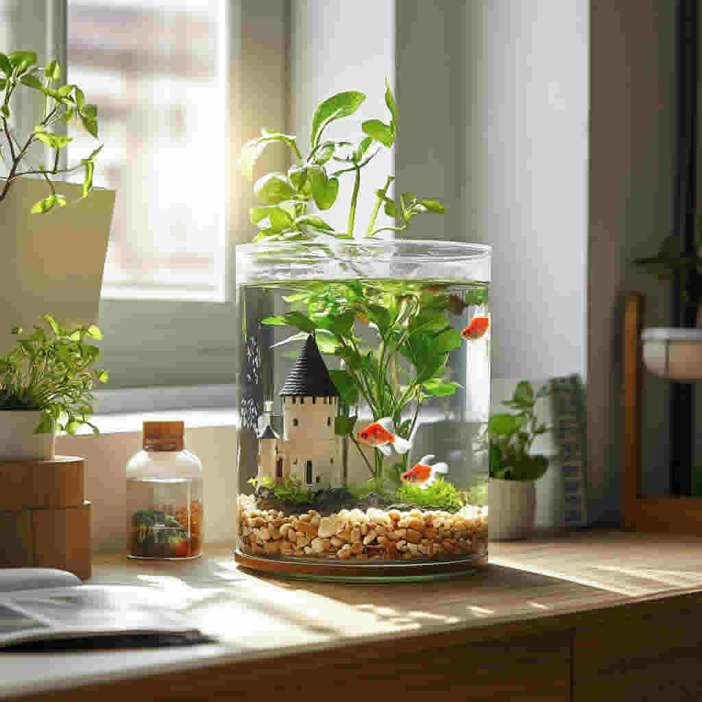 Las cosas más extrañas que interfieren con el WiFi y cómo mejorar la señal 3 nano acuario dulce con plantas y peces