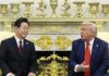 Trump insistió en que Corea del Sur no apoya su política sobre «desnuclearización» de Irán 5 Trump