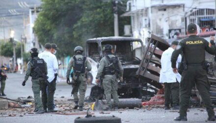 11 heridos en atentado con carro bomba en Cúcuta 2 Cúcuta