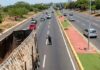 Gandola chocó contra el distribuidor Pomona en la C1 6 Gandola