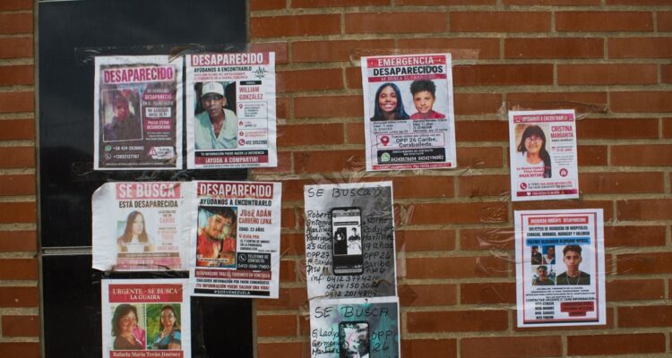 Aun hay 1.579 personas desaparecidas en La Guaira 1 Desaparecidos