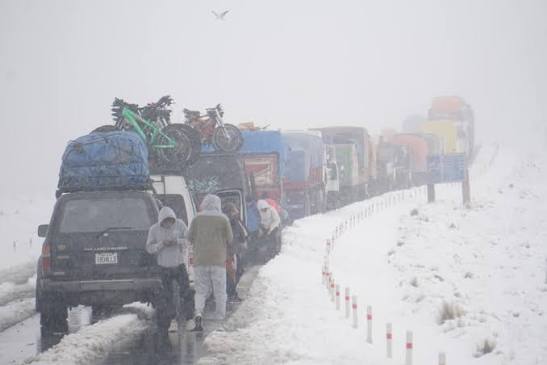 Las nevadas dejaron 26.220 familias y 323 comunidades afectadas en el suroeste de Bolivia 2 Nevadas B