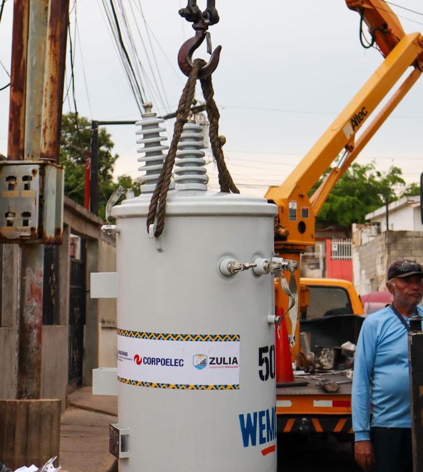 Las 18 parroquias de Maracaibo han sido incluídas en el reemplazo de transformadores 6 PHOTO 2026 08 02 18 22 11