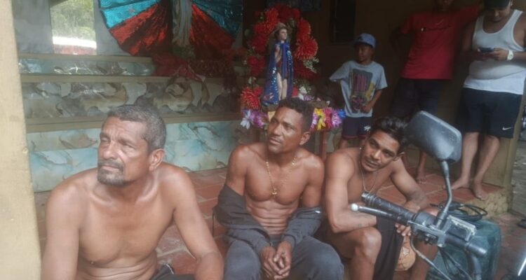 Tres pescadores margariteños sobrevivieron 9 días a la deriva en el Caribe 1 Pescadores