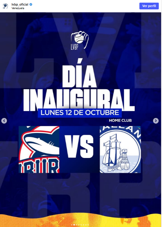 Temporada 2026-2027 del béisbol venezolano comenzará el 12 de octubre 2 Play