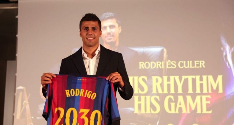 Rodri, tras firmar con el Barça: «Era mi primera opción» 1 Rodri