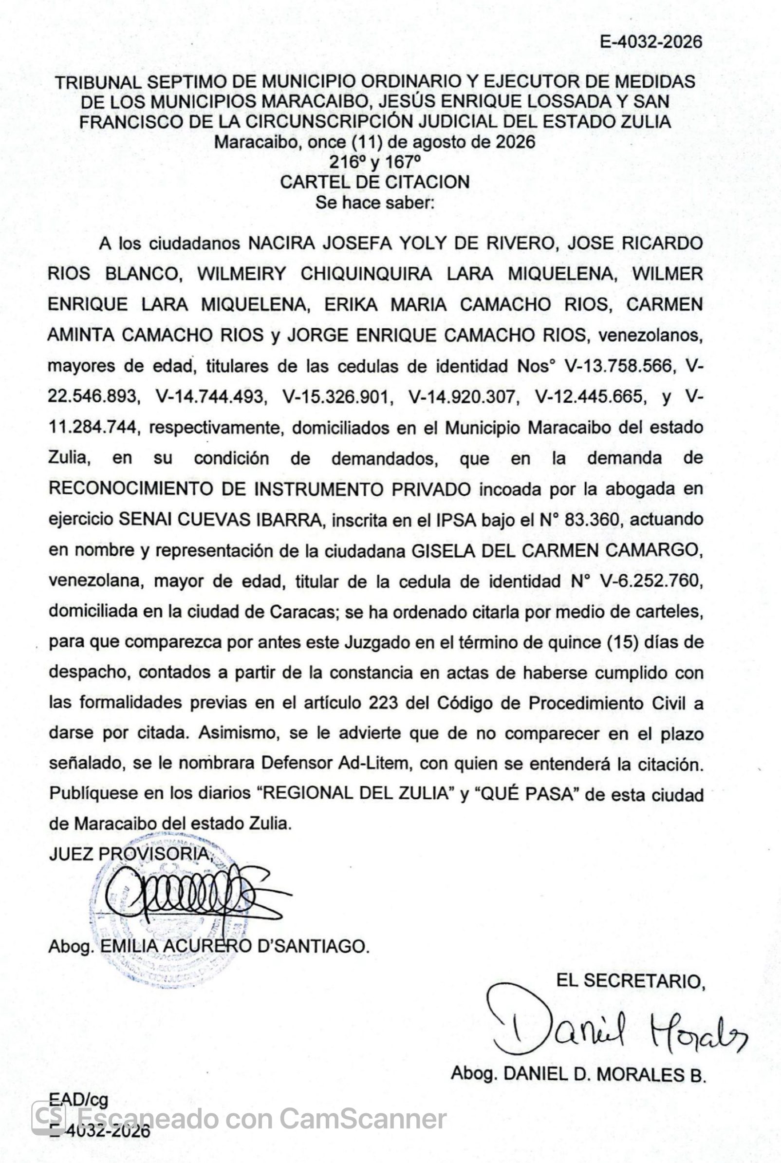 cartel 4032n