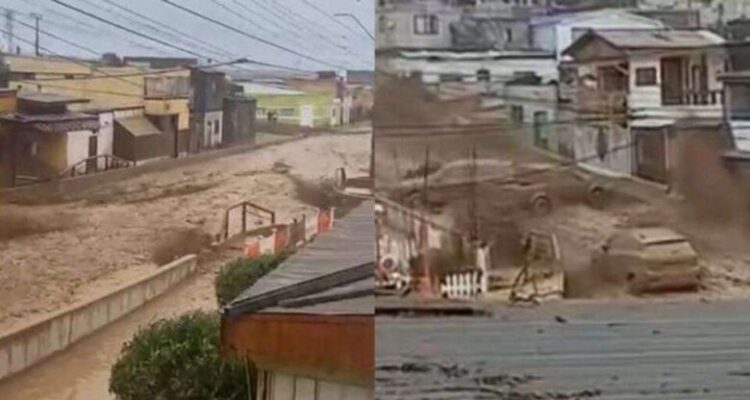 Chile declaró estado de excepción por catástrofe en Tocopilla por fuerte temporal 1 Chile
