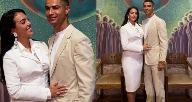 Revelan imágenes y videos de la boda de Cristiano Ronaldo y Georgina Rodríguez 1 Cristiano