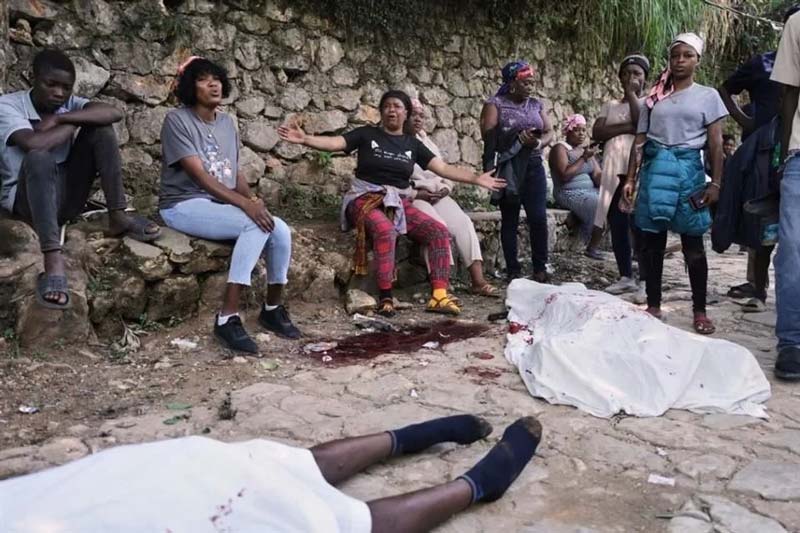 Masacre de pandillas dejó 48 muertos en Haití. 22 en una iglesia 2 masacre en haiti atacan iglesia donde se refugiaban desplazados3