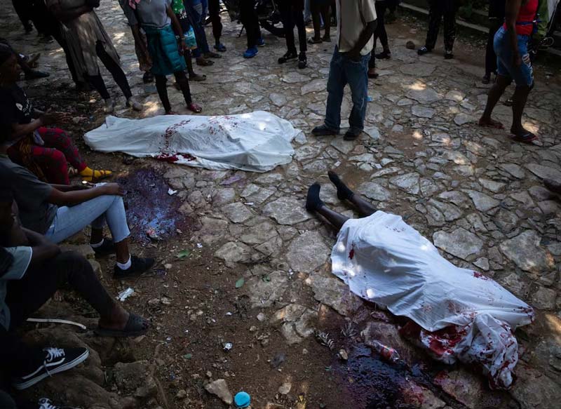 Masacre de pandillas dejó 48 muertos en Haití. 22 en una iglesia 3 masacre en haiti atacan iglesia donde se refugiaban desplazados5