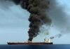 Al menos 2 heridos en nuevo ataque a un petrolero en Ormuz 5 Petrolero