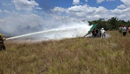 Avioneta se estrelló en la Gran Sabana 2 Avioneta