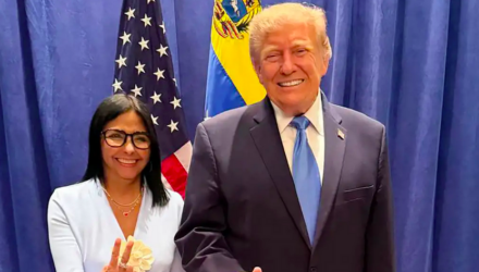 ¡Y se dio! Presidente Delcy Rodríguez y Donald Trump se vieron las cara 2 Captura de pantalla 2026 09 23 a las 8.07.56 a. m