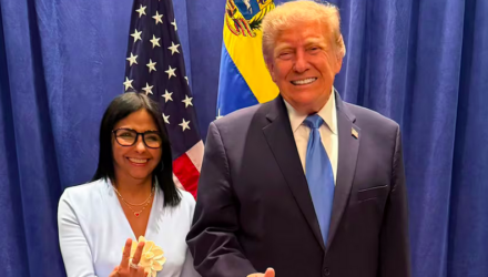 Delcy, Trump, reunión,