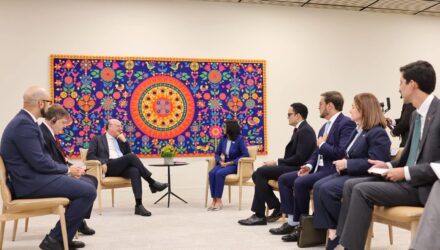 Delcy Rodríguez se reunió con autoridades del BID en Nueva York 3 Delcy